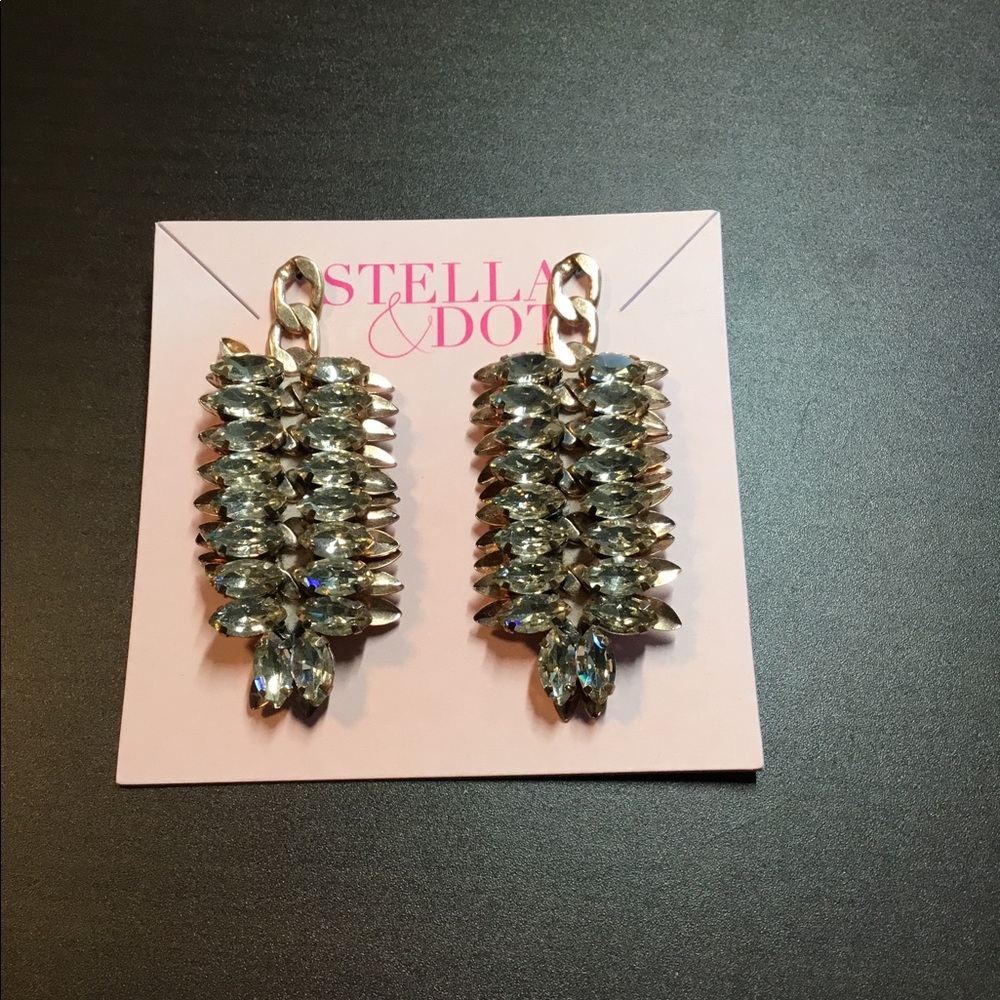 Holidays! Pegasus Crystal statement earrings